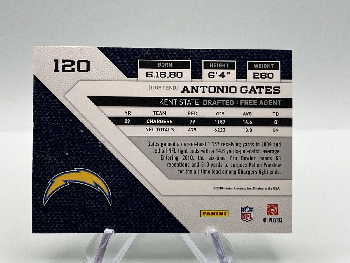 メジャー1~７７巻 2010 Panini Threads Football #120 Antonio Gates | eBay