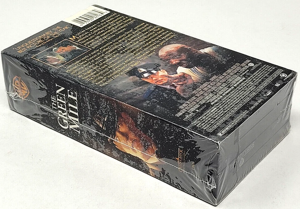 The Green Mile Tom Hanks Sealed VHS 2Pack Warner Home Video Watermark C2616 1999 - Image 4 of 4