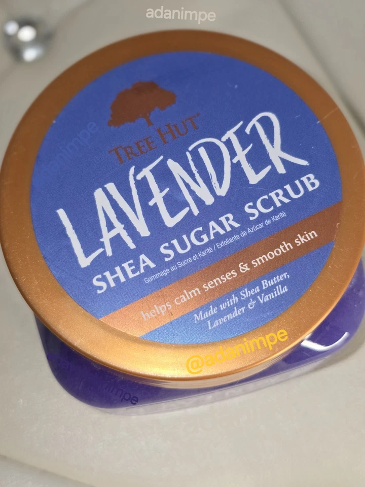 Tree Hut Lavender Shea Sugar Scrub Shea Butter Lavender & Body Butter Set  - Image 2 of 3