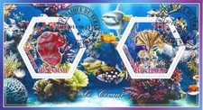 Bloc Used Coral Reef Poissons Sea la Vie