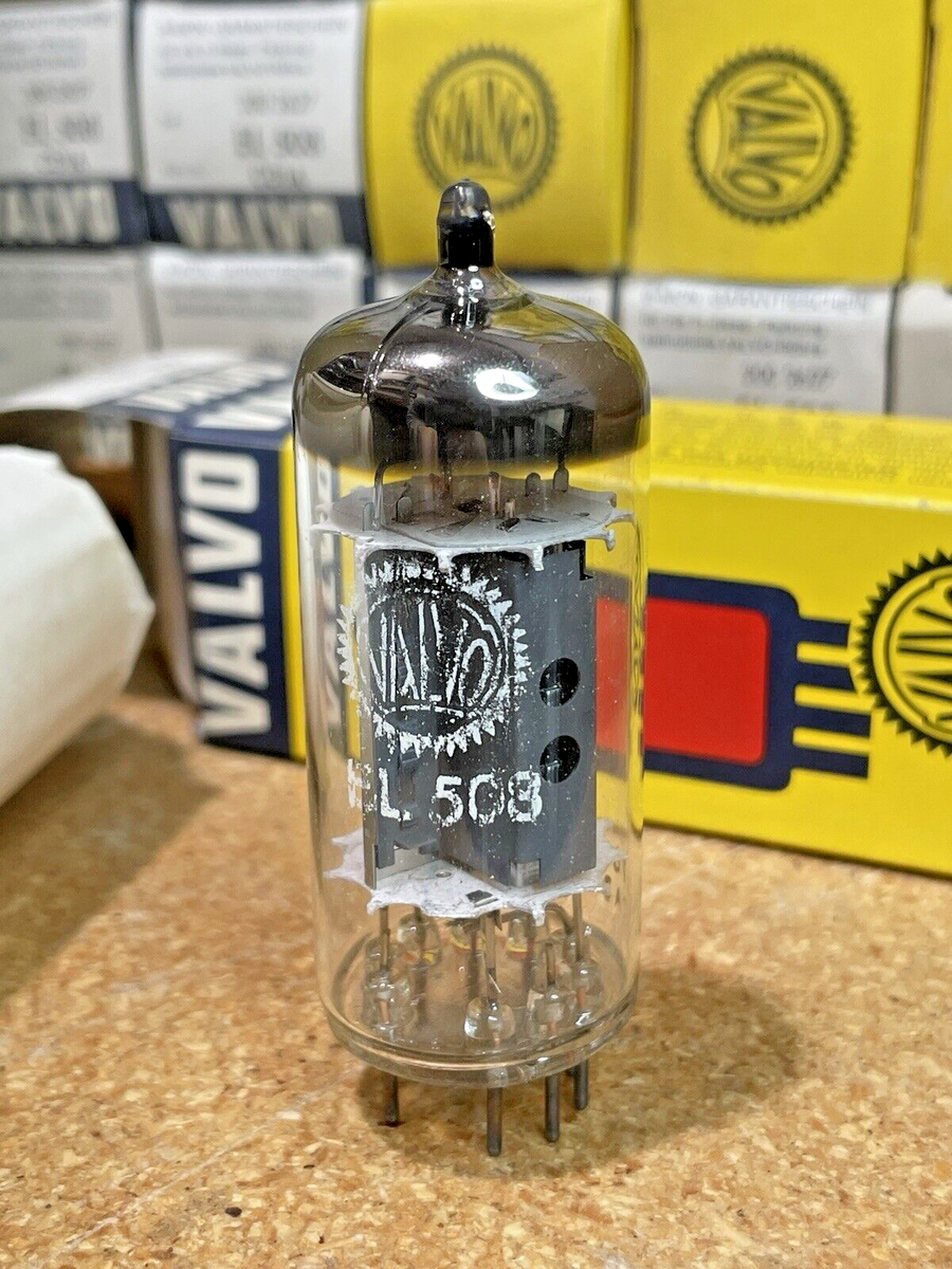 1 NOS NIB Valvo EL508 / 6KW6 Vacuum Tube Germany - (Many Available