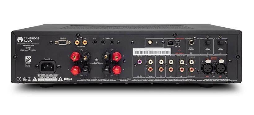 Cambridge Audio CXA81 Stereo Amplificatore Integrato - Argento - Immagine 3 di 3