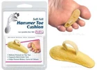 PEDIFIX Hammer Toe Cushion Crest Support Soft Felt Claw Mallet Toe Pain P54 -1-