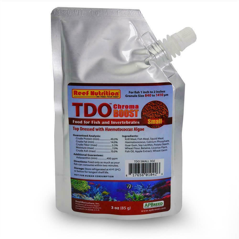 TDO-C2 SMALL Sales CHROMA BOOST FISH FOOD NUTRITION OZ REEF - 100% quality warranty 3