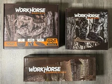 Tethrd Grit Regular Saddle Realtree Platform Workhorse Sticks Package New