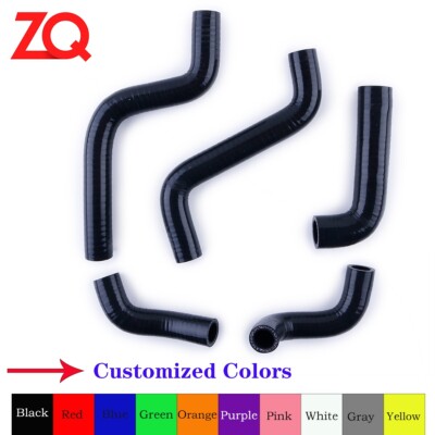 Silicone Radiator Coolant Hose White For 1989-1997 KAWASAKI NINJA