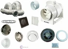 Timer Inline Powerful Extractor Shower Bathroom Fan Light Kit 220 330 530m3/hr
