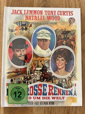 Das Grosse Rennen rund um die Welt - Mediabook Cover B - Blu-ray+DVD - NEU + OVP
