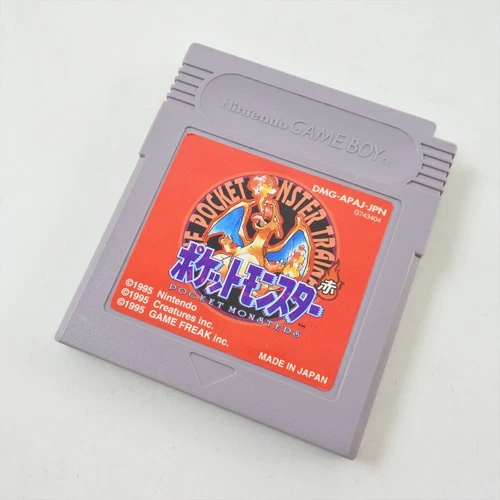 Gameboy POKEMON RED Pocket Monsters aka Japan Cartridge Only Nintendo 215 gbc
