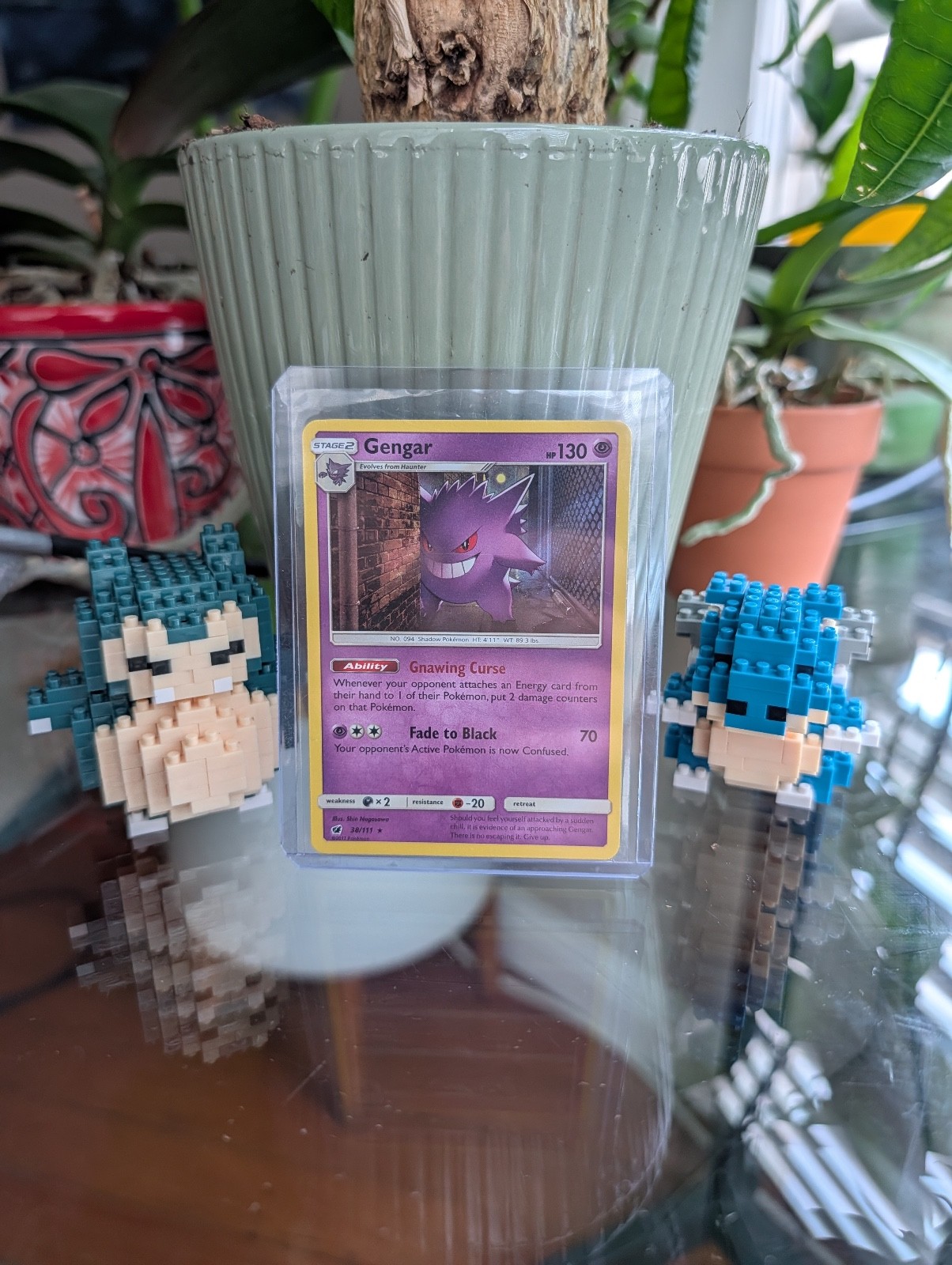 Pokémon Gengar 38/111 Crimson Invasion Holo Rare NM