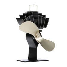 Ecofan by Caframo UltrAir 810CA Heat Powered Stove Fan - Gold Blade