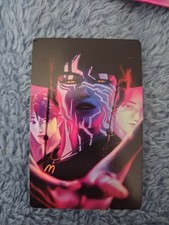 2026 McDonald  s KPop Demon Hunters Saja Boys Foil Card Jinu Demon RARE 3 Diamond