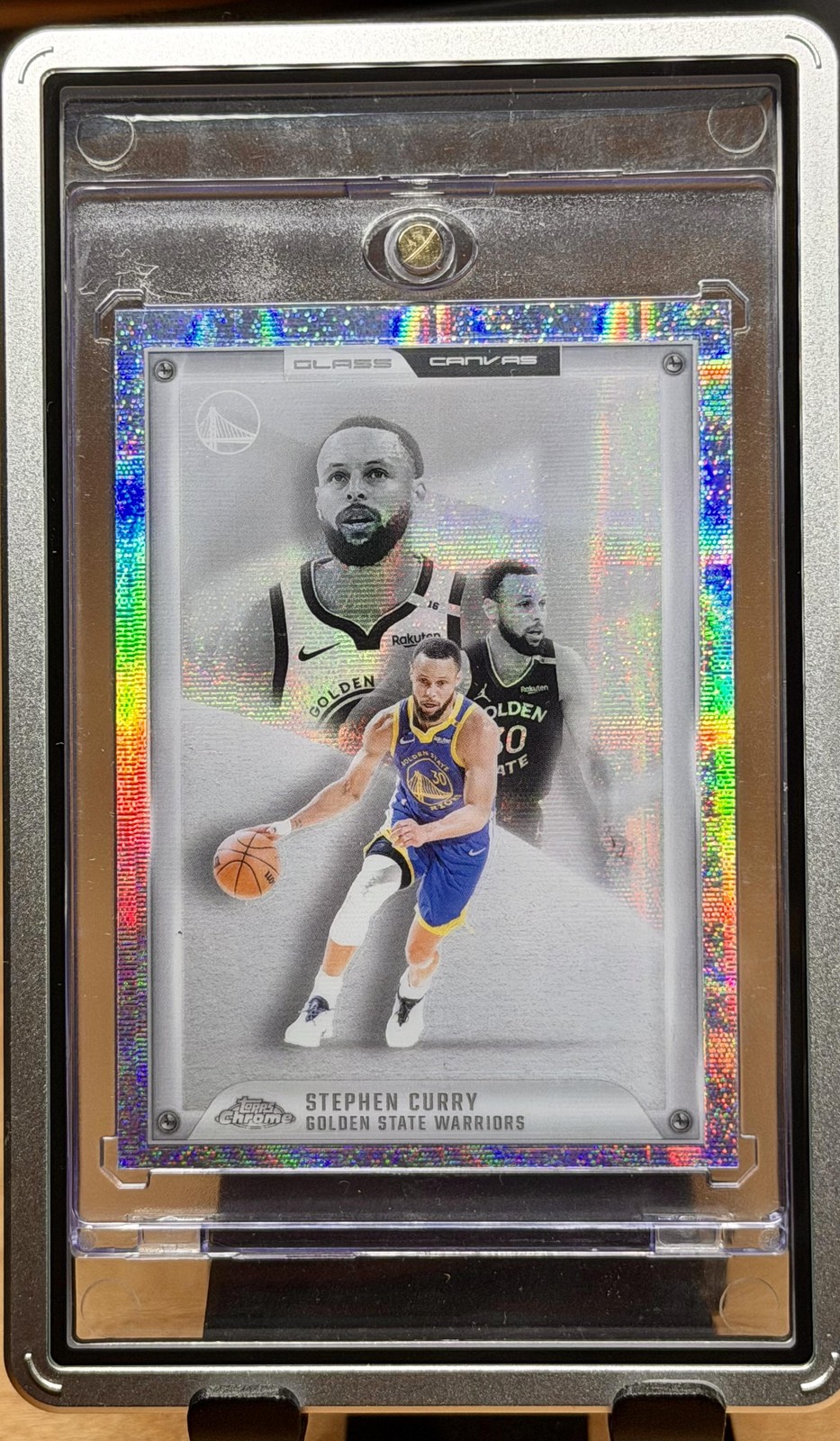 2025-26 Topps Chrome #GC-6 Stephen Curry Glass Canvas