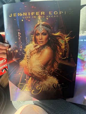 Jennifer Lopez The Jlo Show Las Vegas exclusive tour book Brand New!