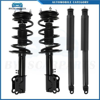 Front Rear Gas Shocks & Complete Struts Coil Springs For 2013-2017 Ford Taurus
