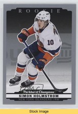 2022 Upper Deck Parkhurst Champions Rookies Silver Simon Holmstrom #307 READ z6b