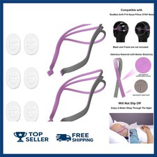 Upgraded Airfit P10 Headgear CPAP for Her Replacement, 2-Pack Replacement Hea...