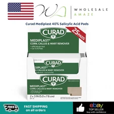 Curad Mediplast 40% Salicylic Acid Pads