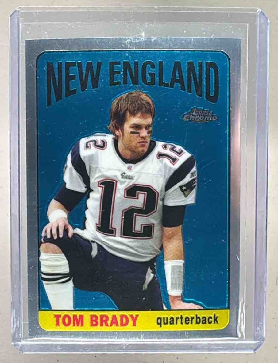 Tom Brady 2005 Topps Chrome #TB10 Throwbacks