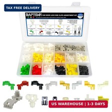 160PCS Car Door Lock Rod Clips Door Lock Cylinder Retainer Clip Kit  6 Sizes Do