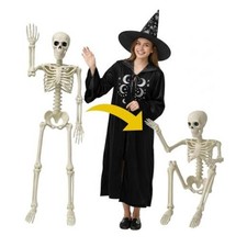 36" 3 ft Halloween Posable Human Skeleton Decorations 1PCS - Full Body
