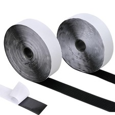 30 Feet x 1.5 Inch Hook and Loop Tape - Nylon Heavy Duty Sticky Interlocking ...