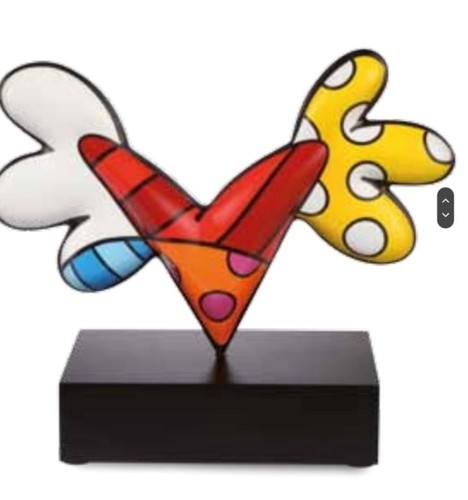 Göbel- Romero Britto- Figur- Love Is In The Air! Auflage Nur 30 Stück - Bild 1 von 1