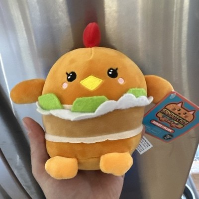NEW, SANDOICHIS SERIES 1 PLUSH, #2 CHARLIE THE CHICKEN SANDO, 6''
