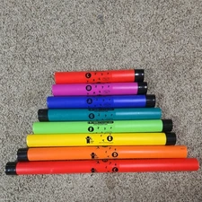 Boomwhackers C Major Diatonic Scale Tuned Percussion Tubes w/ 8 Octavator Caps