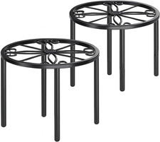 2 Pack Metal Plant Stand 7.9''/20Cm Flower Rack Flower Pot Stand Planter Holder
