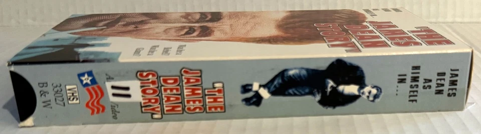 The James Dean Story 1957 VHS Documentary James Dean Clark Gable Rock Hudson Foto 3 de 4