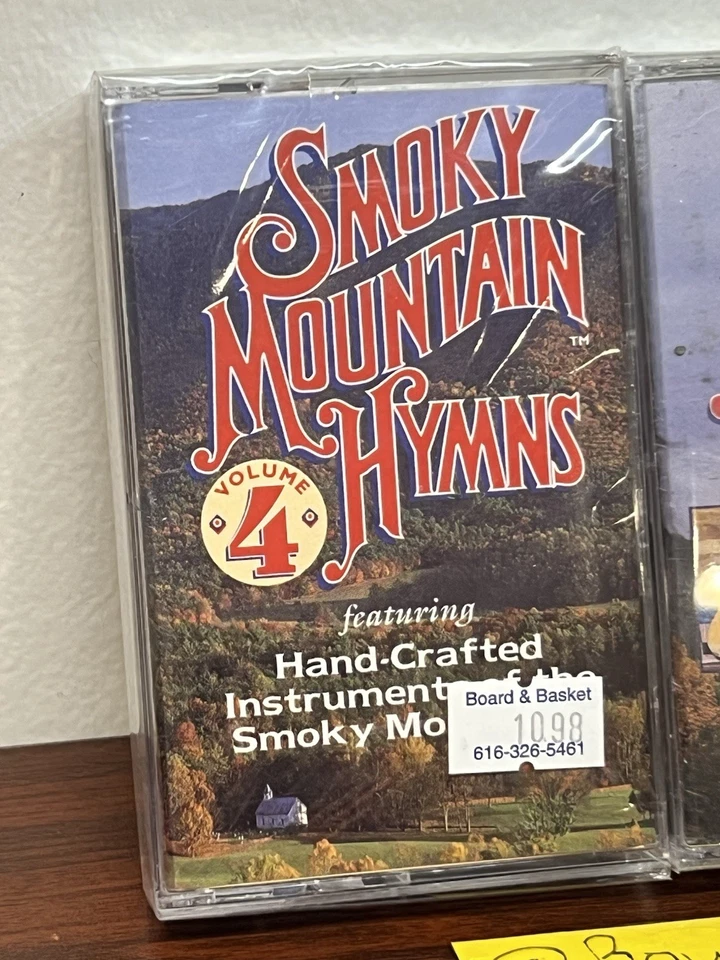 Smoky Mountain Gospel + Hymns : Volume 4 ( Cassette Set  1997 ) New Vtg Media ! - Image 2 of 4