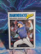 2026 Topps Heritage #288 SP Eduardo Rodriguez Arizona Diamondbacks 
