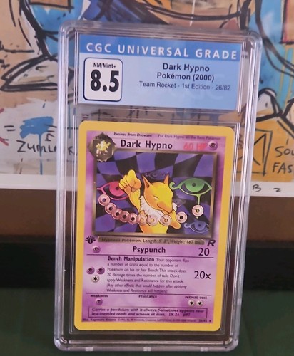 Dark Hypno (1st Edition) graded CGC 8.5 for sale on eBay