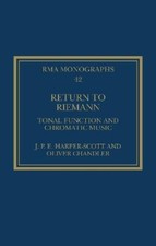 J. P. E. Harper-Scott Oliver Chandler Return to Riemann (Paperback) (UK IMPORT)