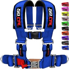 50 Caliber Racing Harness 4- 5-point 2 3 Quick Release Seat Belt 9 Colors