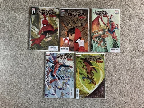 Amazing Spider-Man: Torn 1 2 3 4 5 - Complete Marvel Series - NM 1st B&B