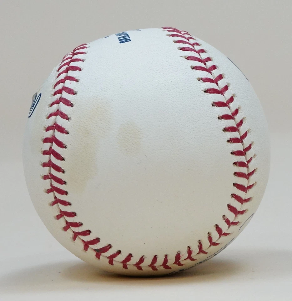 Balón de béisbol oficial firmado por Jake Peavy de las Grandes Ligas PSA/DNA Padres automático 13 Foto 4 de 4