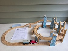 Thomas  Friends Wooden Railway Rheneas and The Roller Coaster Complete
