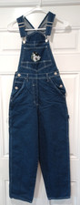 VTG Disney Mickey Mouse Embroidered Overalls Approx Size 0-- 24x26