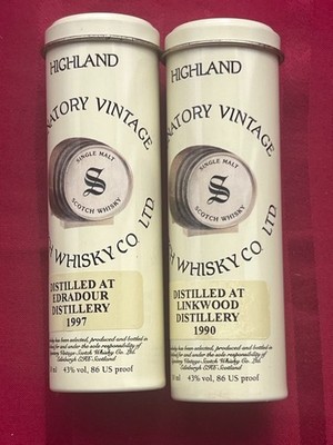 Signatory Vintage Highland Single Malt Scotch Whisky Miniatur-Geschenkpackung