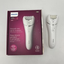 Philips Series 8000 Women's Rechargeable Electric Epilator USED