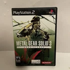 Metal Gear Solid 3: Subsistence (Konami, Sony Playstation 2, PS2, 2005) Complete