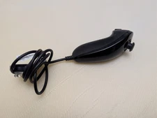 Black Nunchuck Nintendo Wii / U OEM GENUINE OFFICIAL RVL-004 Controller Remote