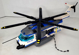 LEGO City Police Helicopter Surveillance (60046) Incomplete READ DESCRIPTION