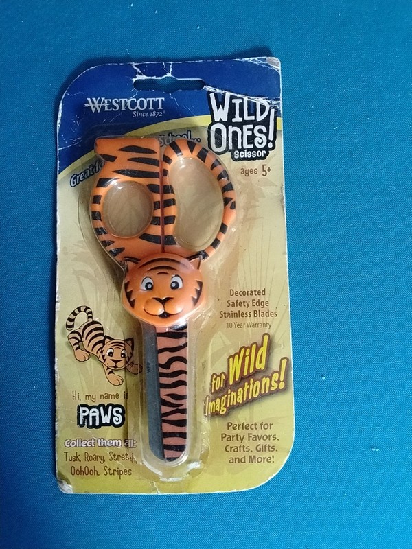 Westcott Since 1872 Wild Ones Scissor Collect Them All Paws