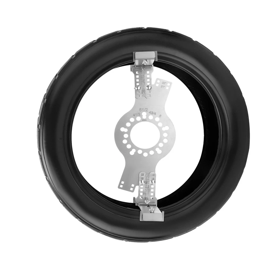 14"-20" Wheel Fitment Simulator Tool Tire Size Fit Test Measuring Mockup 5-Lug - Image 2 of 4