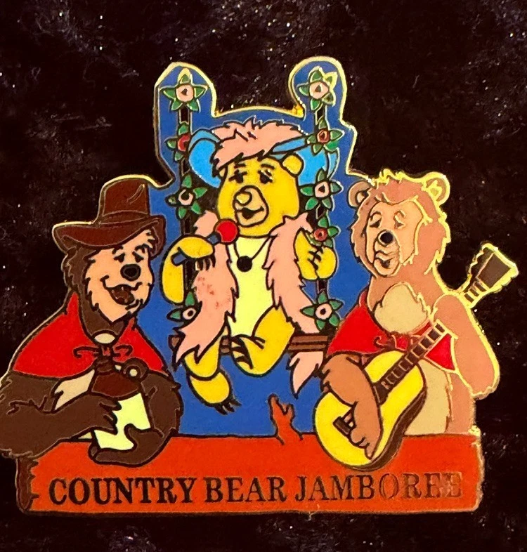 Disney Pin WDW Country Bear Jamboree Celebrate the Future 1999 Vintage OE
