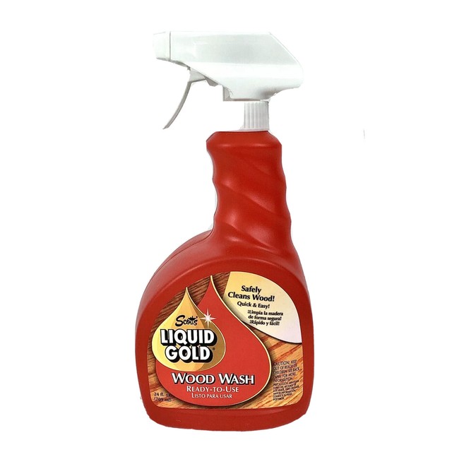 Scotts Liquid Gold Wood Wash Spray Bottle NEW 24 oz Discontinued Free