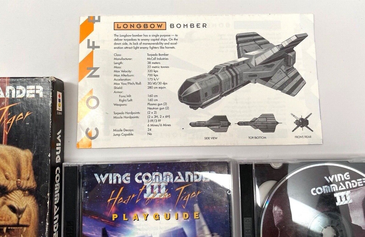 ★日本未発売/北米版/3DO/WING COMMANDERⅢ/ウィングコマンダー ☆日本未発売/北米版/3DO/WING COMMANDERⅢ/ウィングコマンダー